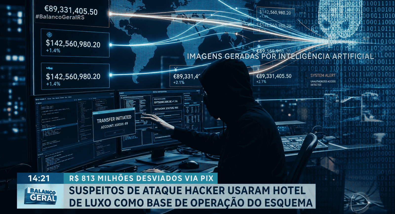 O MAIOR ROUBO CIBERNÉTICO DO BRASIL: MAIS DE 813 MILHÕES DE REAIS FORAM USURPADOS VIA PIX